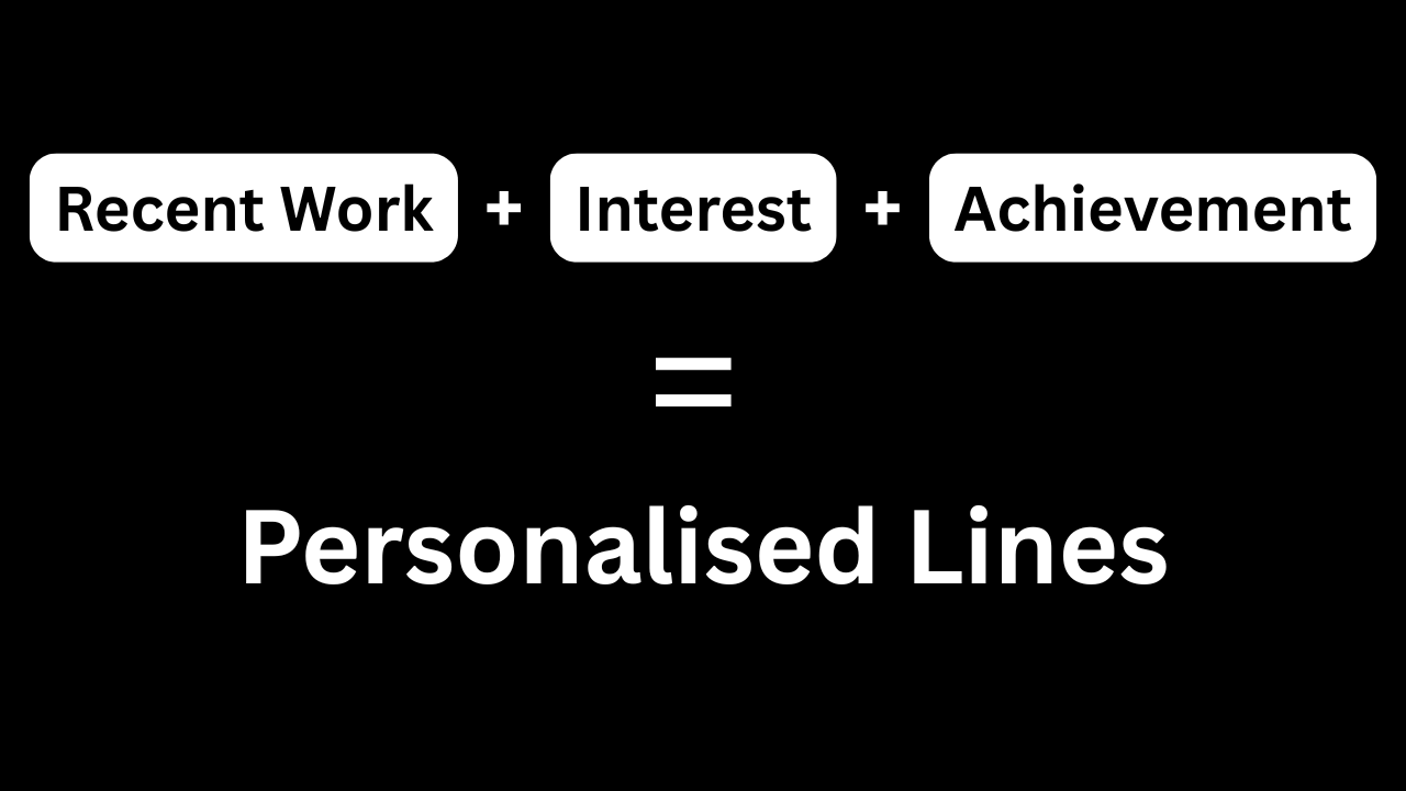 Personalized email writing